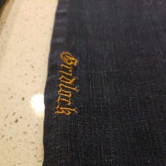 Gridlock womens jeans Size 30 X 33 double back pockets medium wash - Picture 2 of 9